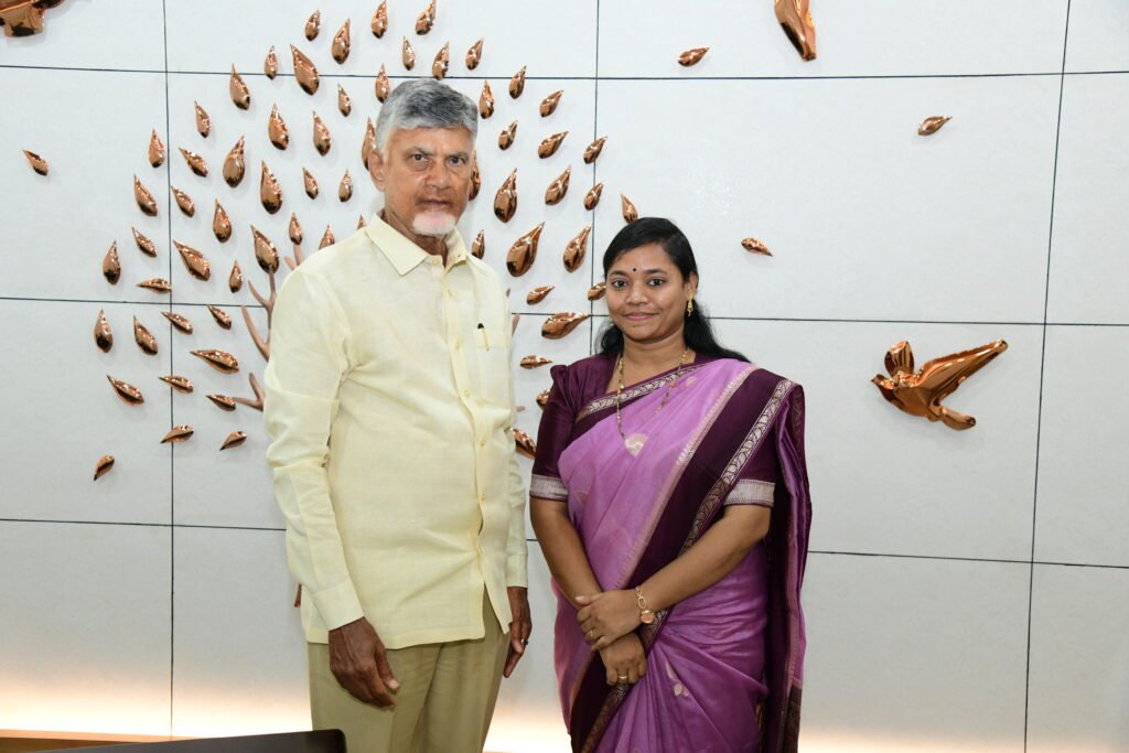 with Chandrabau AP CM